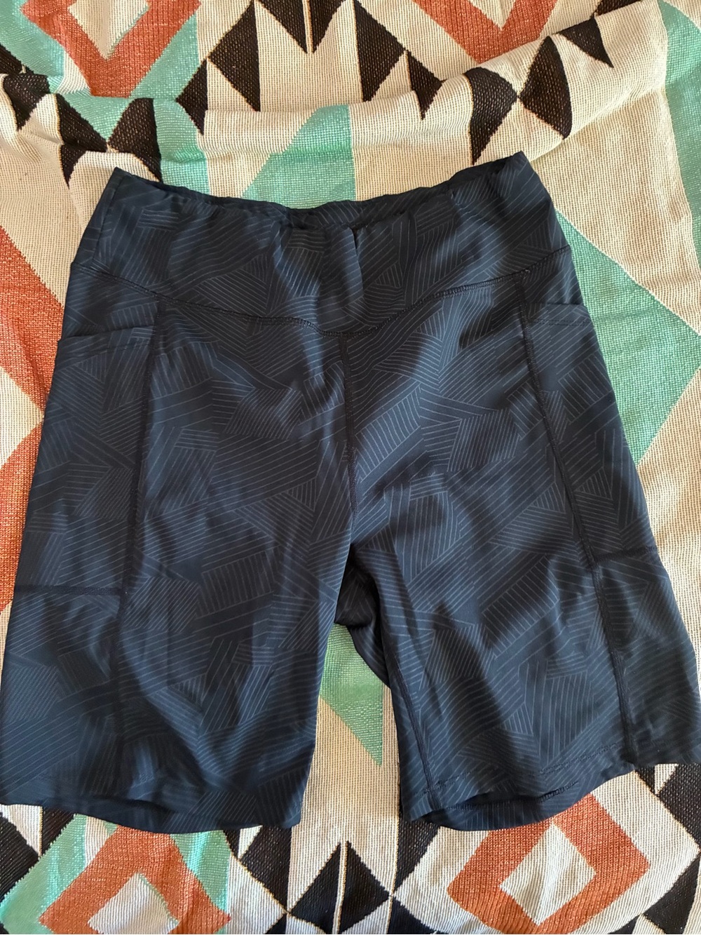 Oiselle bike shorts, great condition, size XL, size 14, black athletic shorts
